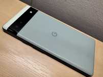 Smartfon Google pixel 6A w kolorze Sage Green