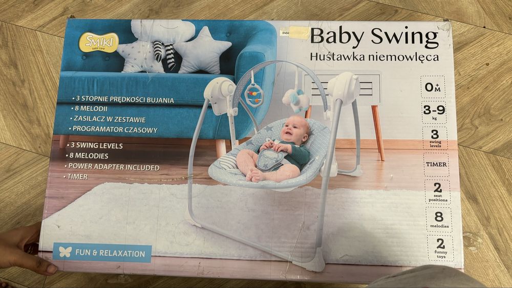 huśtawka dla dziecka - dobry stan