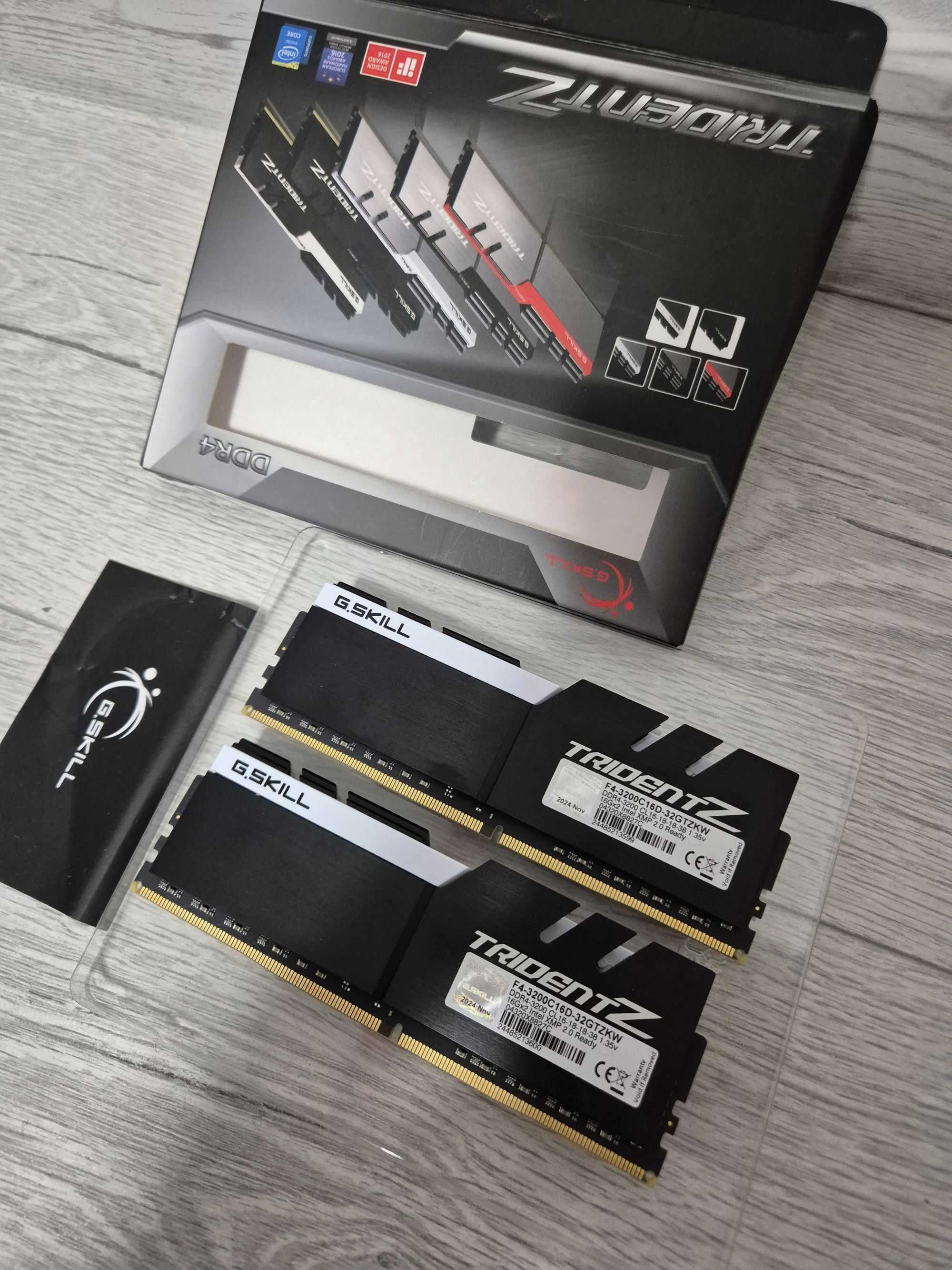 пам'ять DDR4 32GB Kit (2x16) 3200MHz G.Skill TridentZ. Trade-in