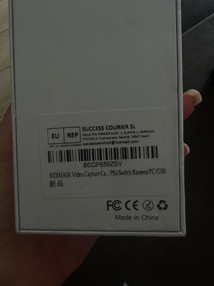 Karta przechwytująca HDMI 4K USB 3.0 – do PS5 / Switch /