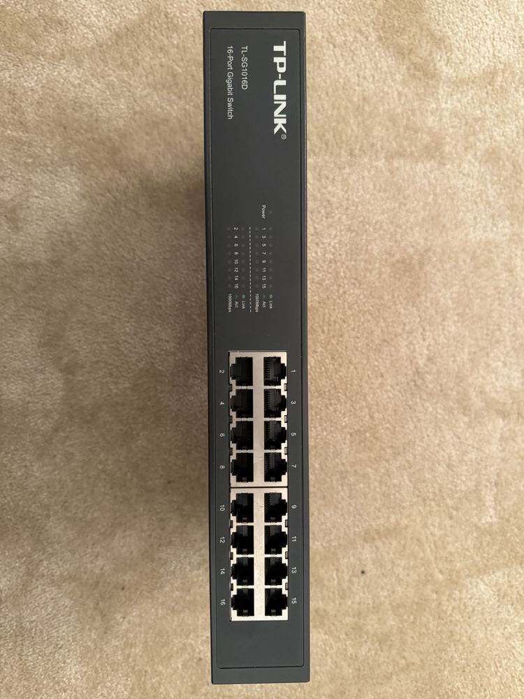 Switch TP-Link TL-SG1016D 16 Portas Gigabit