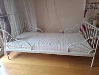 Cama Criança Extensível IKEA + Colchão de molas ensacadas