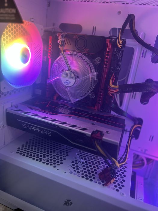 Потужний ігровий ПК: Xeon E5, RX580, SSD, 16 ГБ RAM