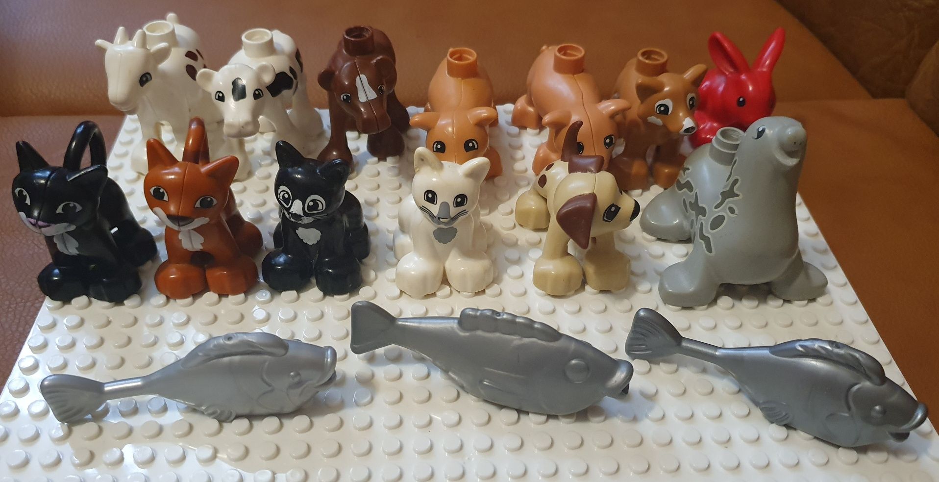 Животные и человечки Лего дупло lego duplo