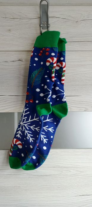 Skarpety świąteczne 

Wymiary długość 39 cm, szerokość przy