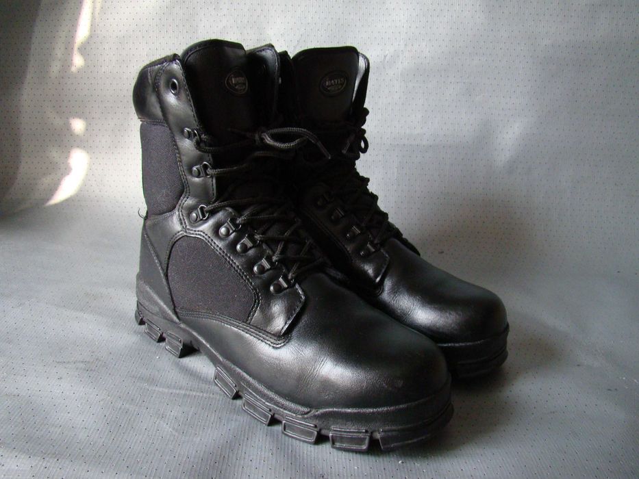 Кожаные ботинки вездеходы BATES Combat 44 - 45р Берцы Кордура Оригинал