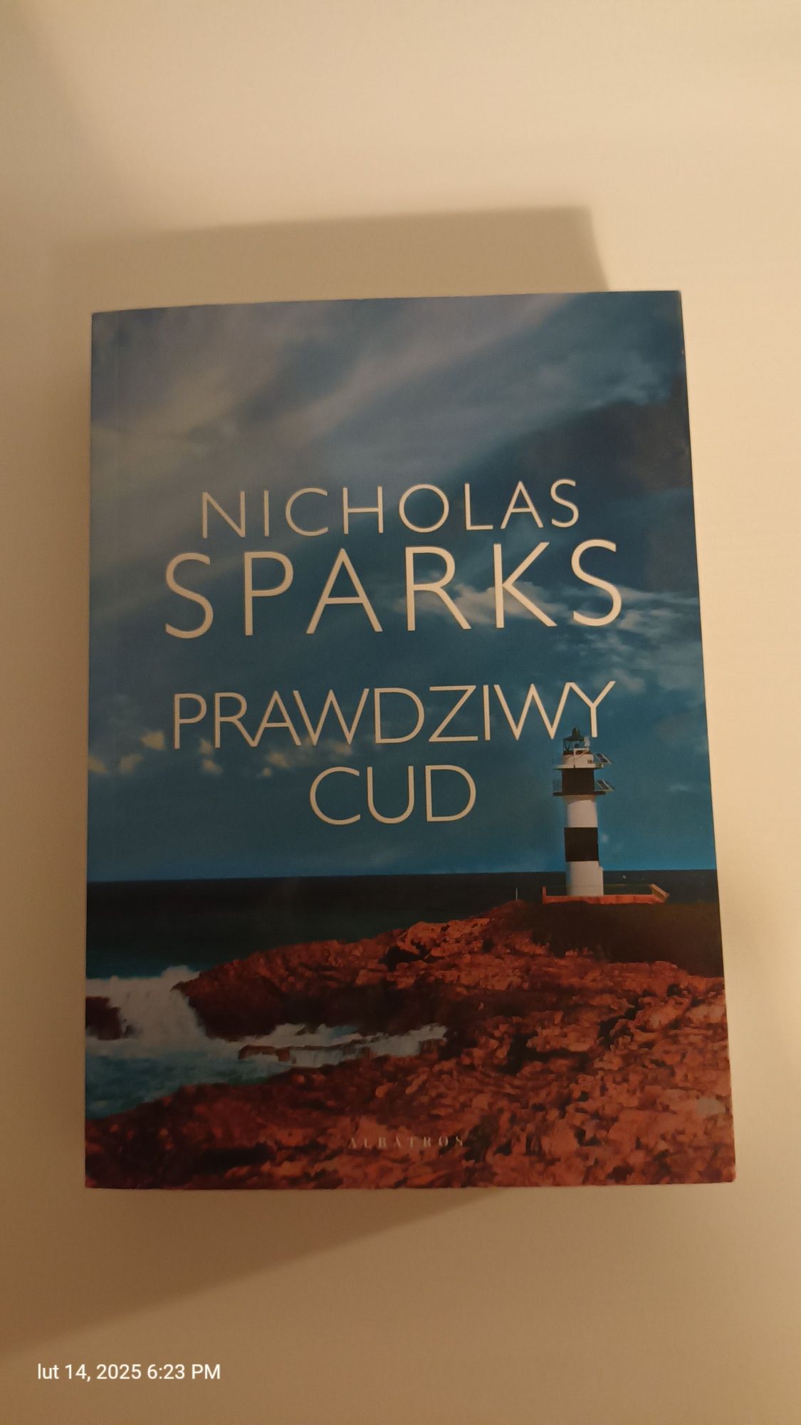 Książka Nicholas Sparks "Prawdziwy cud"