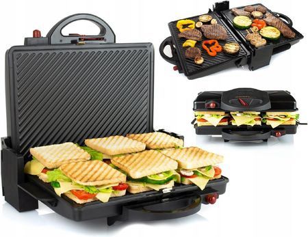 Toster grill opiekacz SANDWICH XXL FIRST AUSTRIA nieprzywierający duży