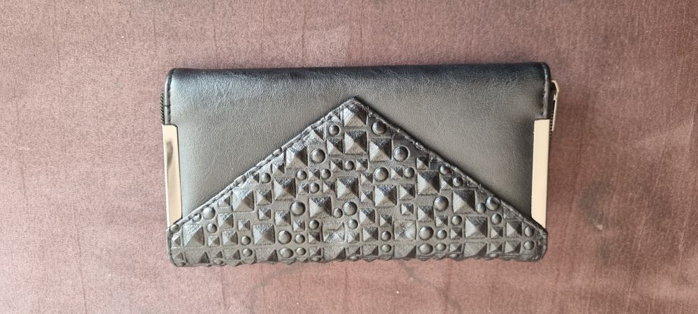 Portfel damski czarny , czerwony dwa w cenie jednego!