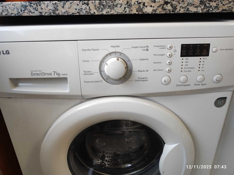 Máquina Lavar Roupa LG (peças)