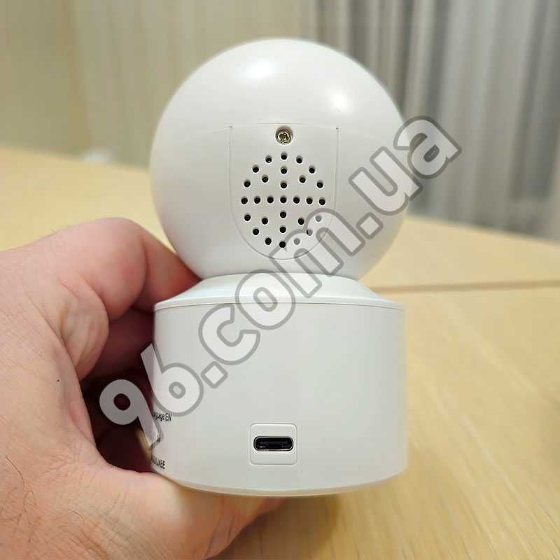 Поворотная Wi-Fi ip камера видеонаблюдения 2 объектива 1080p iCam365