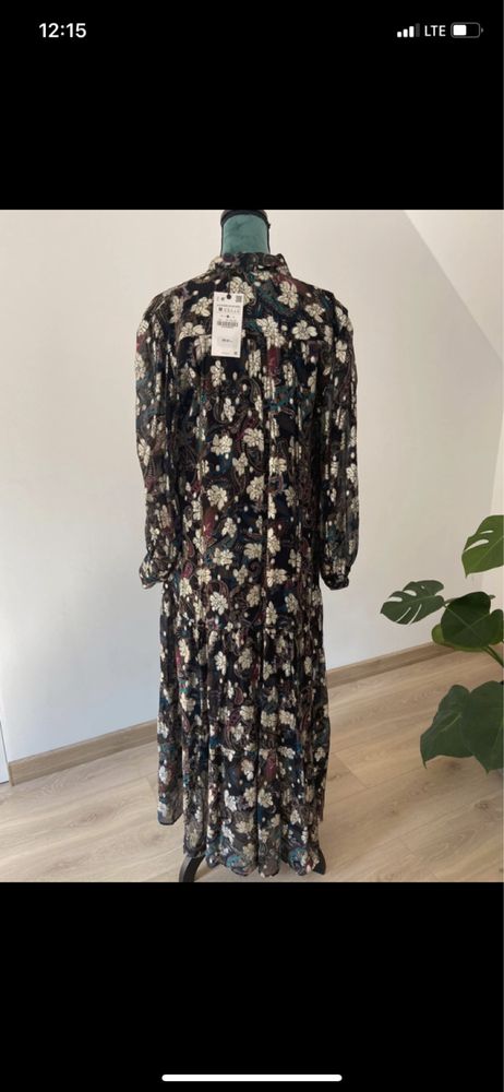Elegancka sukienka maxi Zara Limited Edition NOWA