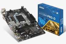 Płyta główna LGA 1151 MSI H110M PRO-D 6,7 Gen Intel