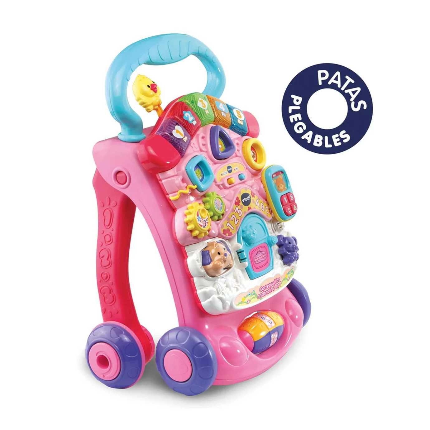 PROMOCJA - 30% Vtech 2 w 1 interaktywny chodzik pchacz dla dzieci