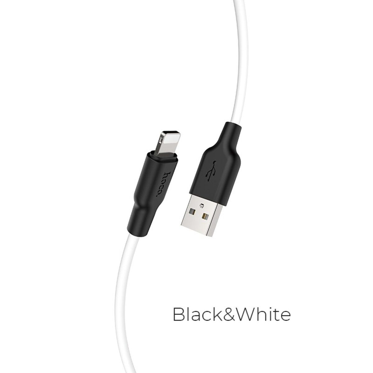Кабель для Айфон iPhone Hoco X21 Plus USB to Lightning Швидка Зарядка