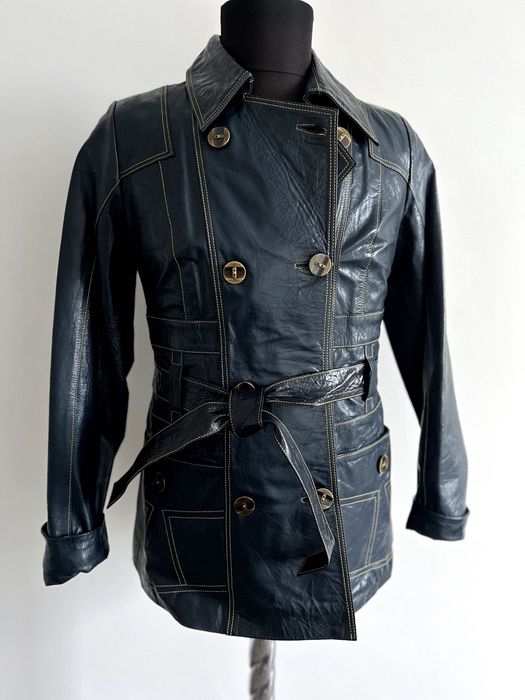 Шкіряна жіноча куртка натуральна розмір М