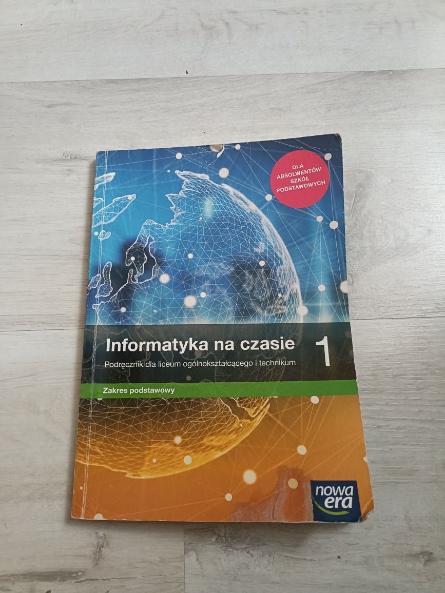 Podręcznik do informatyki klasa 1 liceum i technikum