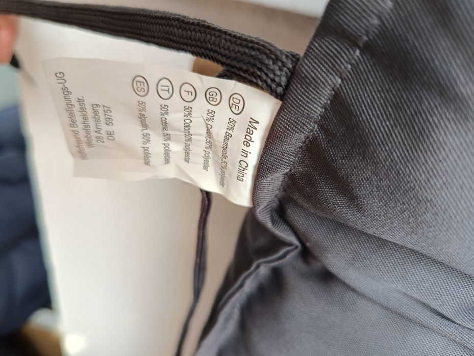 Poduszka na siedzisko ogrodowe