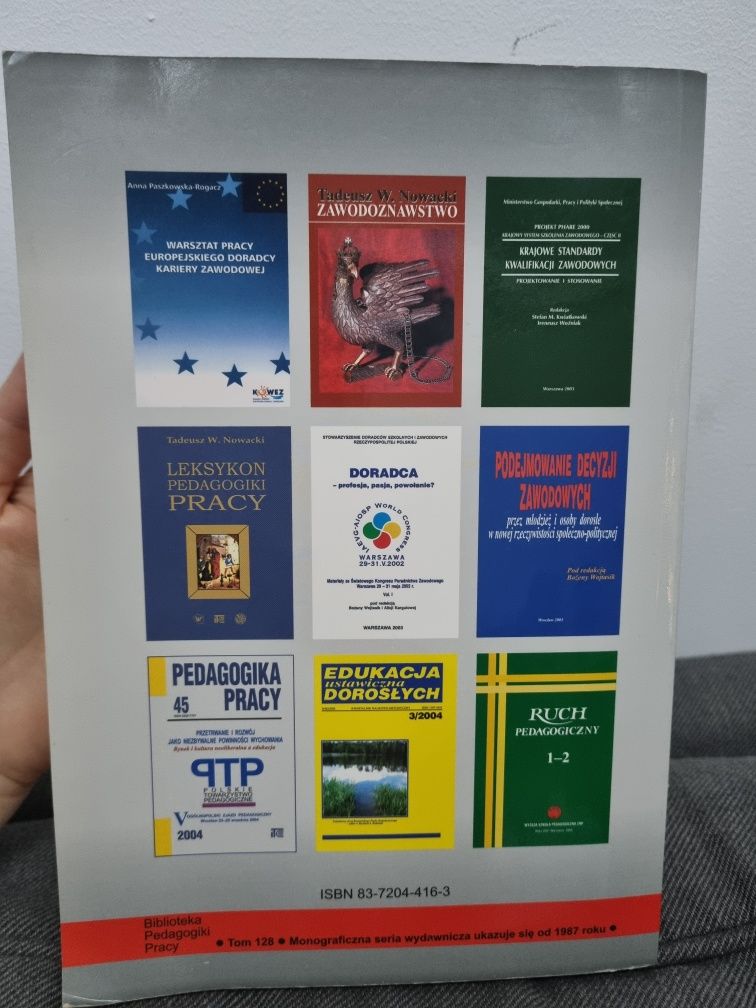 Książka Pedagogika pracy. Doradztwo zawodowe