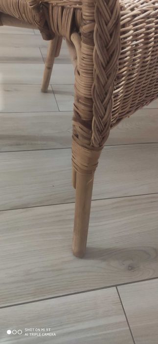 Fotel wiklinowy Ikea