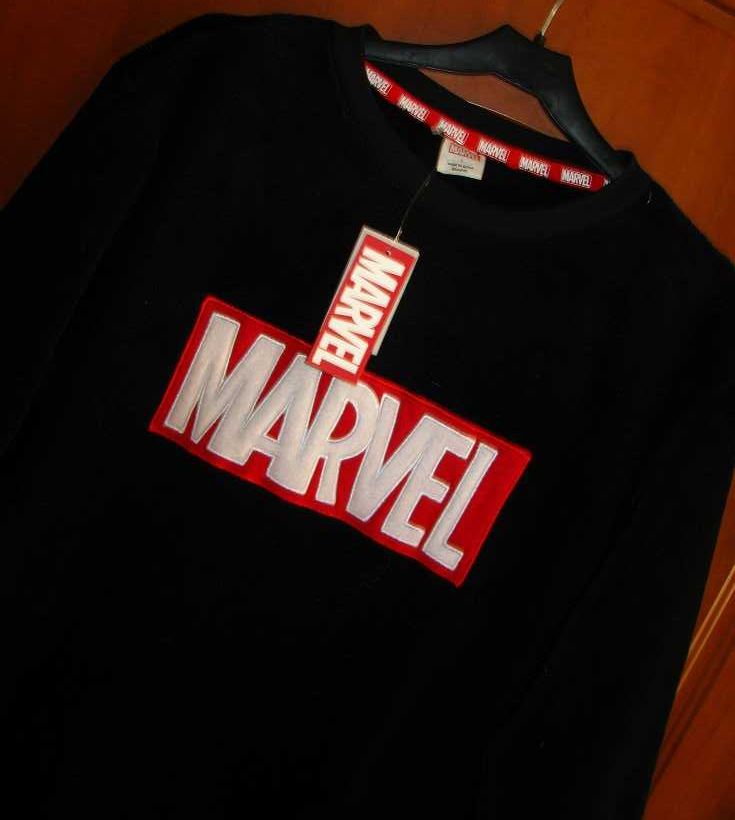 bluza czarny Marvel L