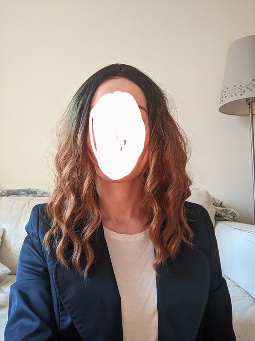 Peruka NOWA falowana ombre