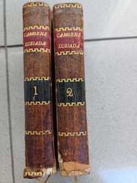 2 Livros Lusiadas antigos de 1805
