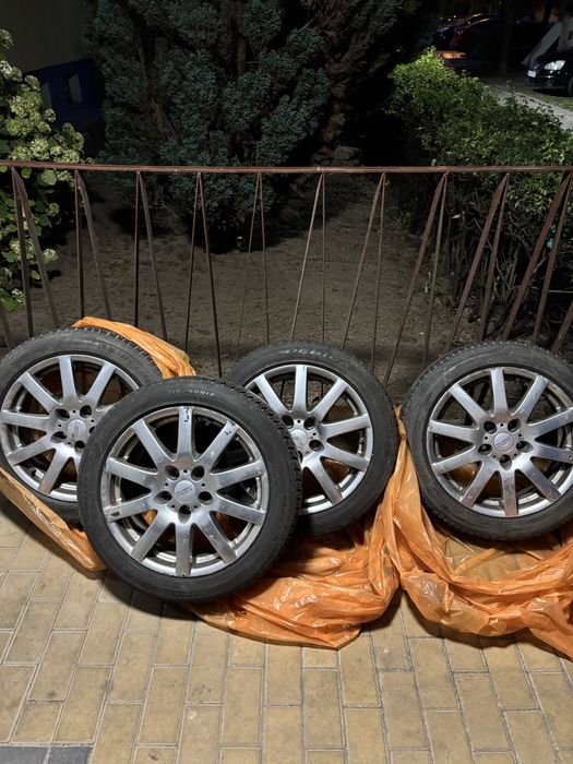 5x114,3 Felgi Anzio z oponami zimowymi 17cali Renault Laguna 3