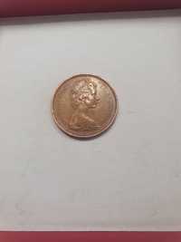 Moeda Elizabeth II 2 new pence 1975