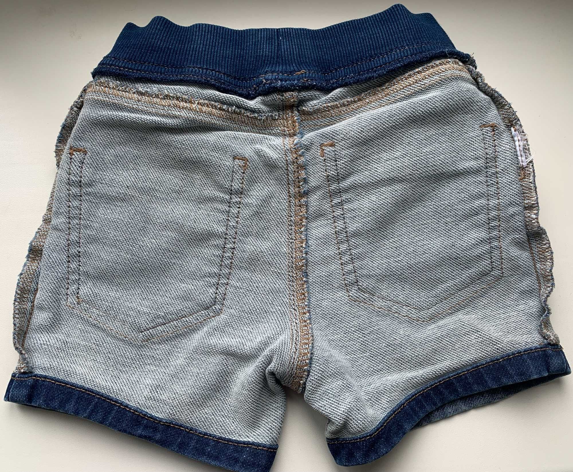 Дитячі шорти джинсові 18-23 місяці Matalan Boys Knitted Denim Shorts