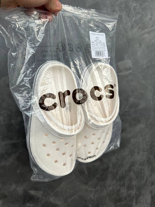 Шлепки  Crocs Crocband Clean Clog крокси чоловічі шльопанці мужские