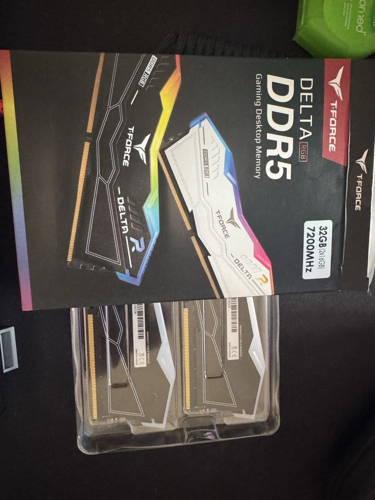 Team T-Force Delta RGB 32GB (2 x 16GB) 288-Pin PC RAM DDR5 7200