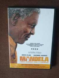 filme dvd original - mandela longo caminho para a liberdade - novo