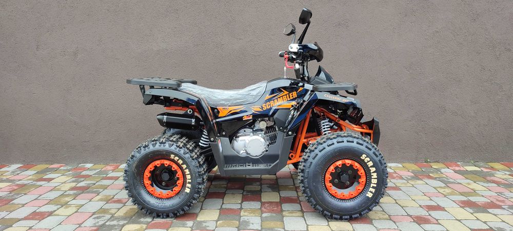 Детский квадроцикл Scrambler 150сс, Мотор С Балансировочным Валом