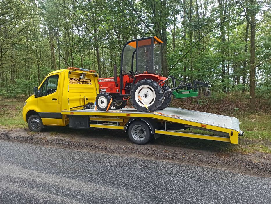 Auto Laweta Pomoc Drogowa Holowanie Mechanik Usługi Serwis Kluczbork