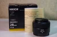 Nikon Z 28 мм f/2.8 (JMA105DA)