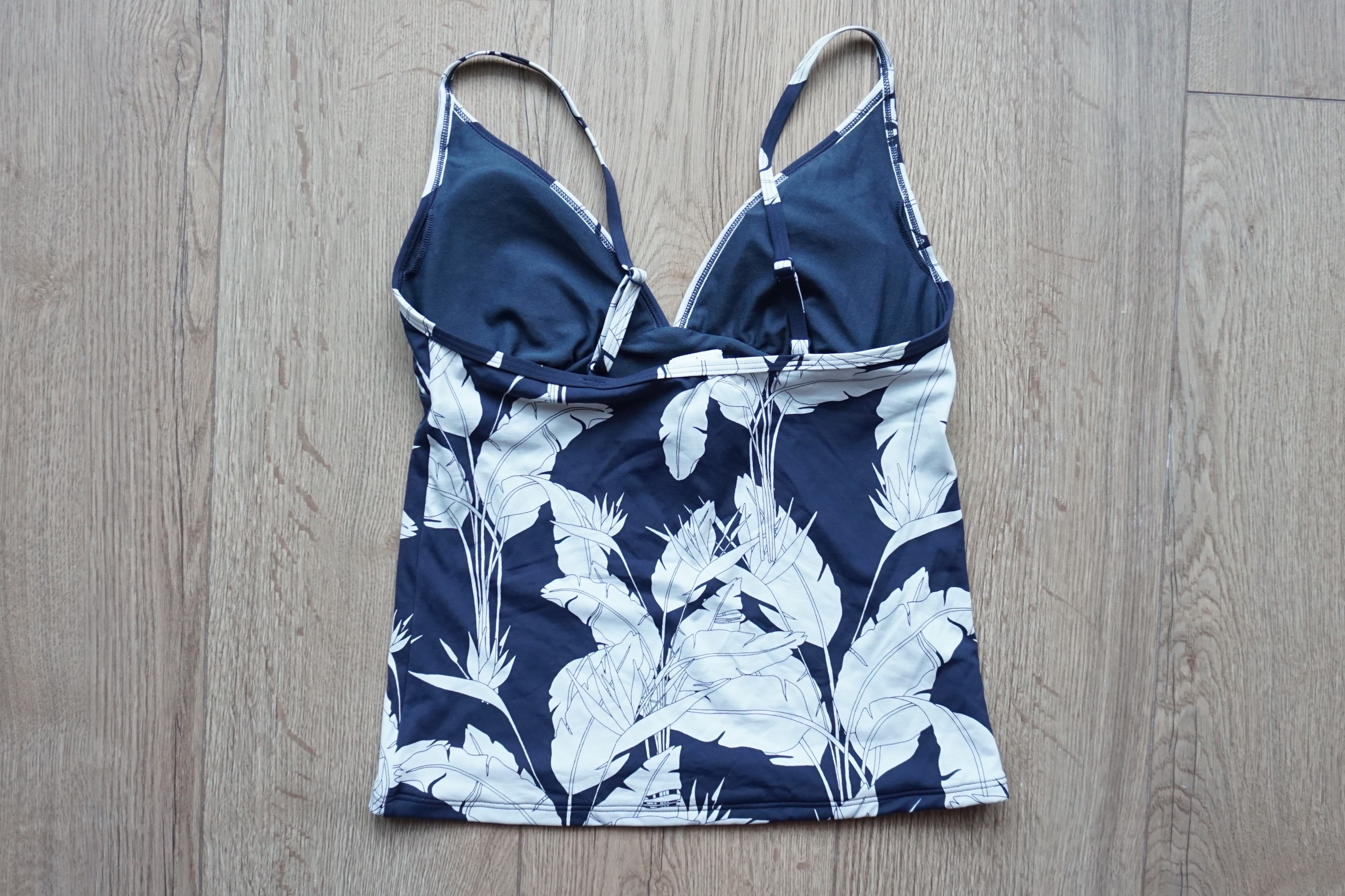 ROXY - Góra od Bikini Tankini Top w Kwiaty r. S