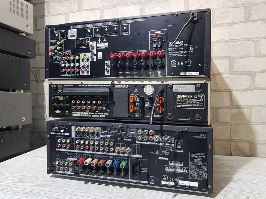 AV ресивер/підсилювач Harman Kardon/Technics/Yamaha HTR-6066