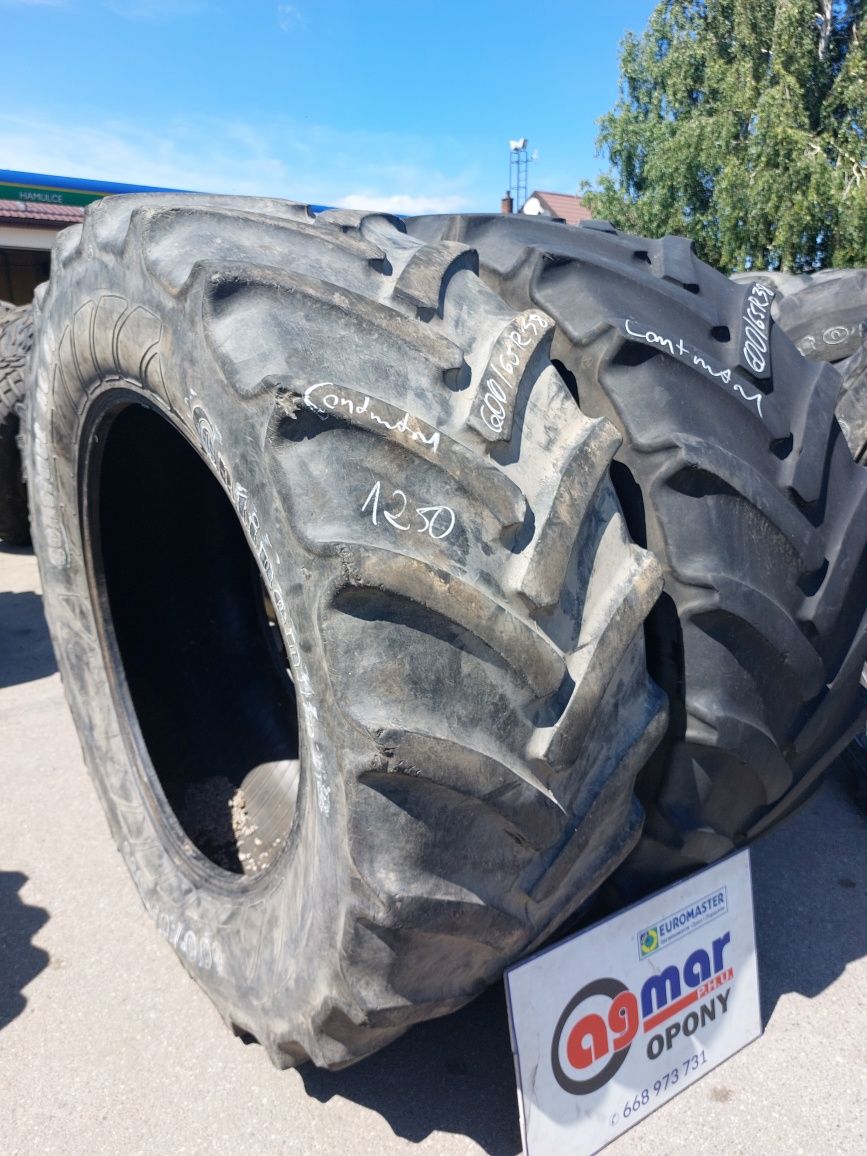 600/65R38 Continental opony rolnicze używane para