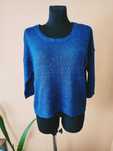 Niebieski sweter z cekinami, Only, M/38