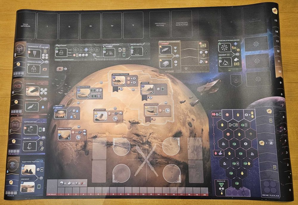 Mata neoprenowa do gry Diuna Imperium Powstanie