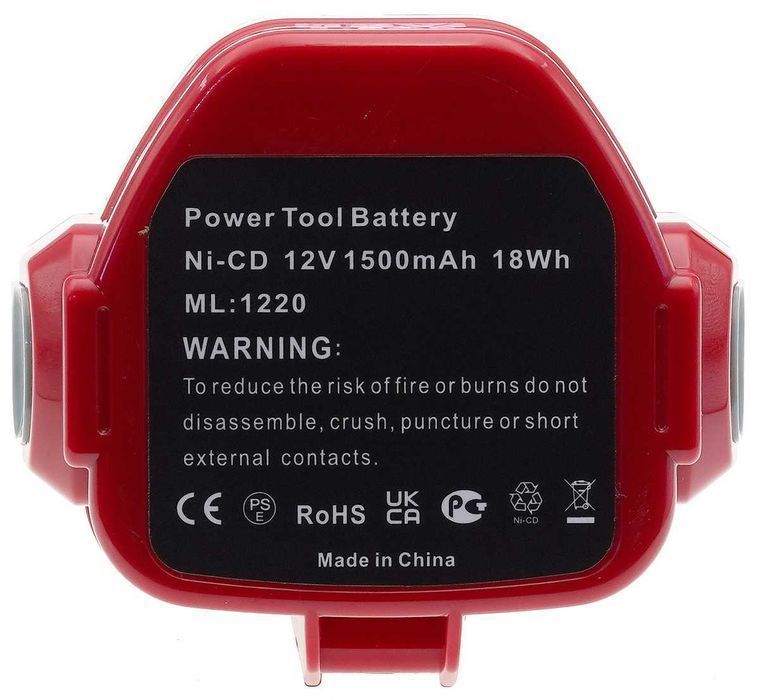 Аккумулятор шуруповерта Makita 12V 1,5Ah(аналог 6270D, 6271D), шур074