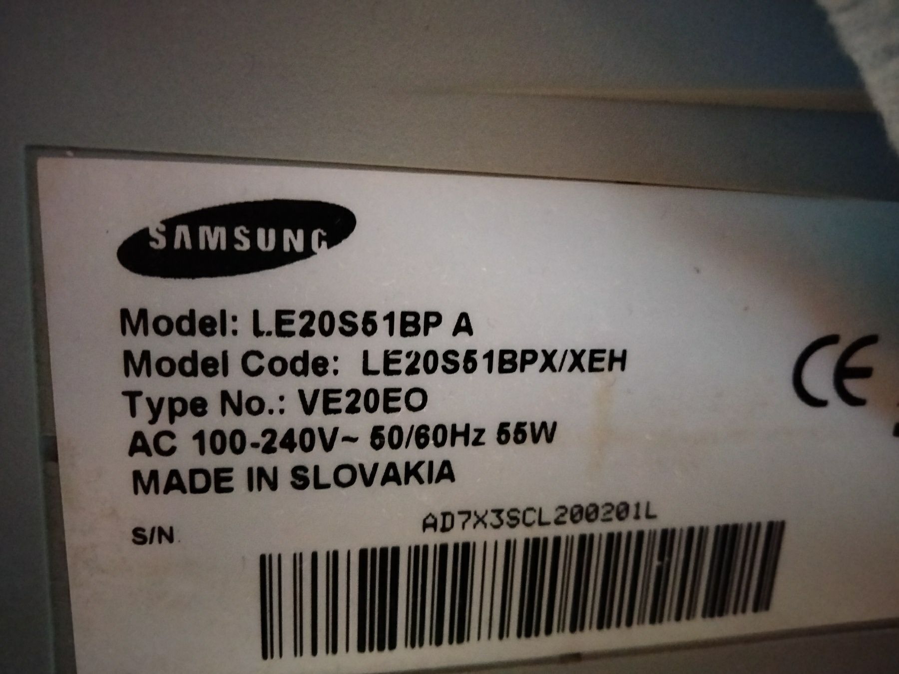 Телевизор Samsung LE20S51BP A