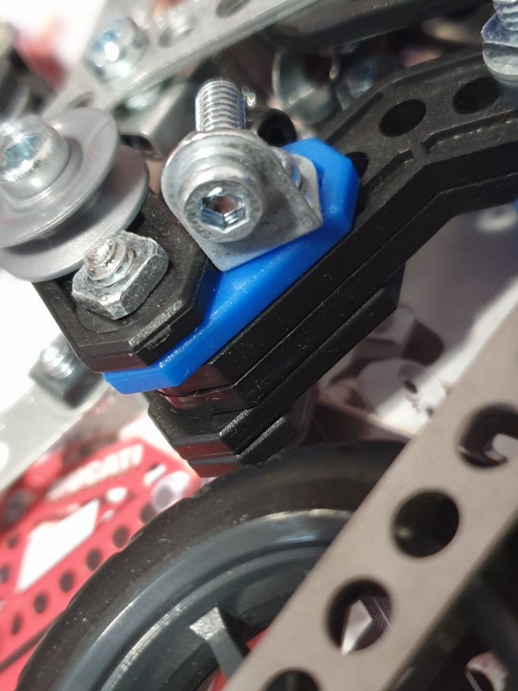 Meccano 17202 plus 16305 plus 19603 ducati monster 1200