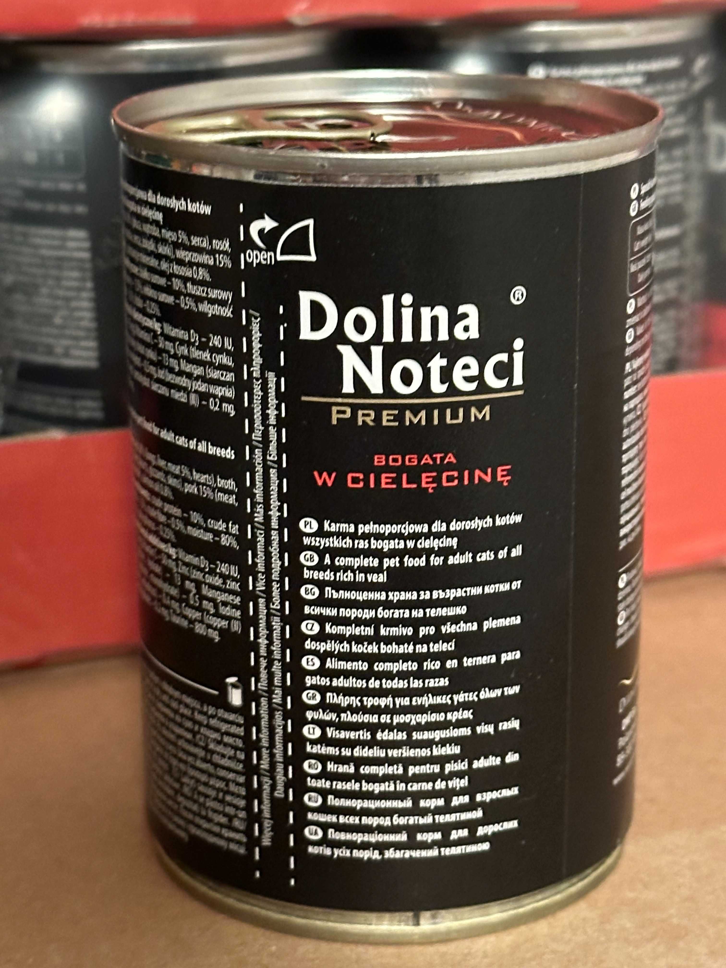 DOLINA NOTECI Premium mokra karma dla kotka cielęcina 6 x400g