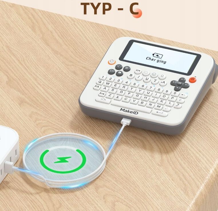 drukarka etykiet makeid e1 + taśma