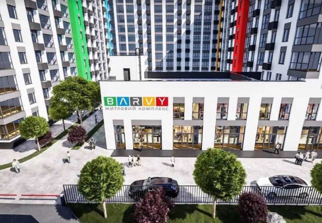 Продам 2 к квартиру 67 м2 новострой ЖК BARVY Запорожское шоссе