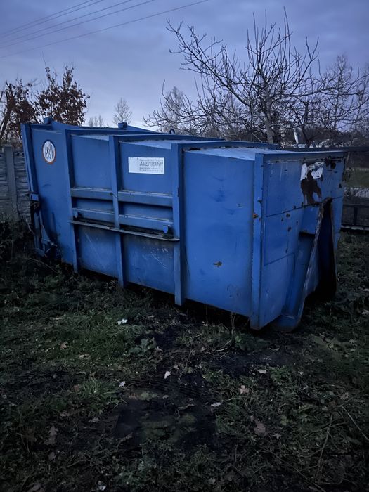 Prasokontenery prasa kontener kp7 hakowiec bramowiec