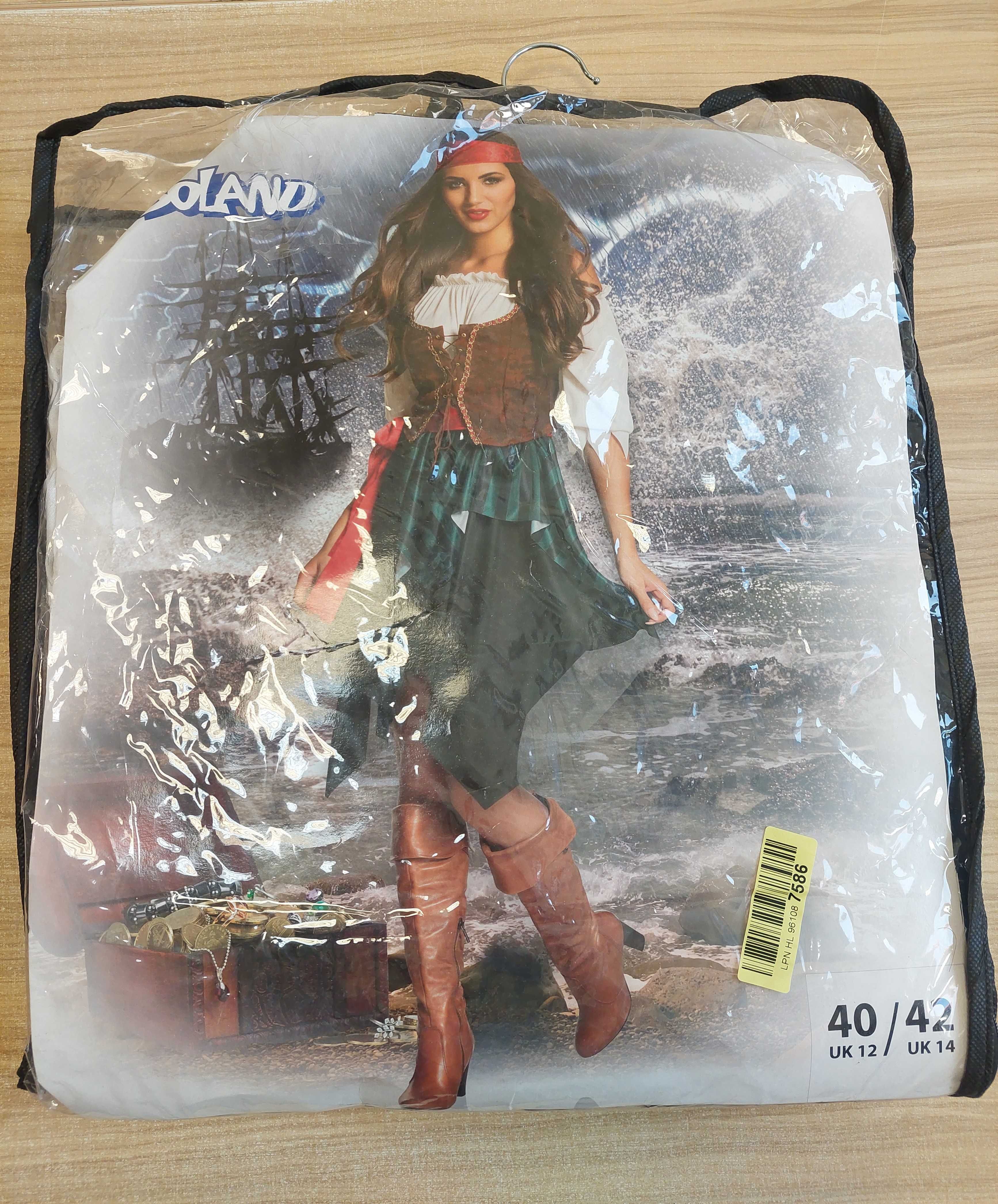 Strój przebranie Piratki Piratka z Karaibów Korsarka L/XL A-/7