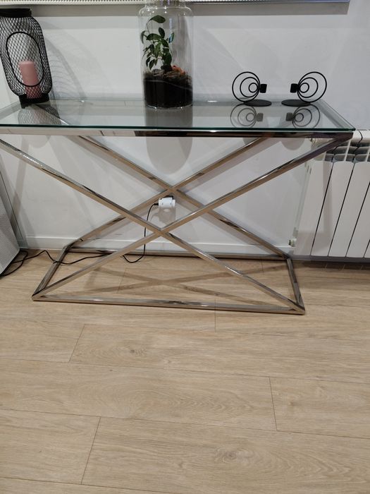 Konsola szklana Glamour